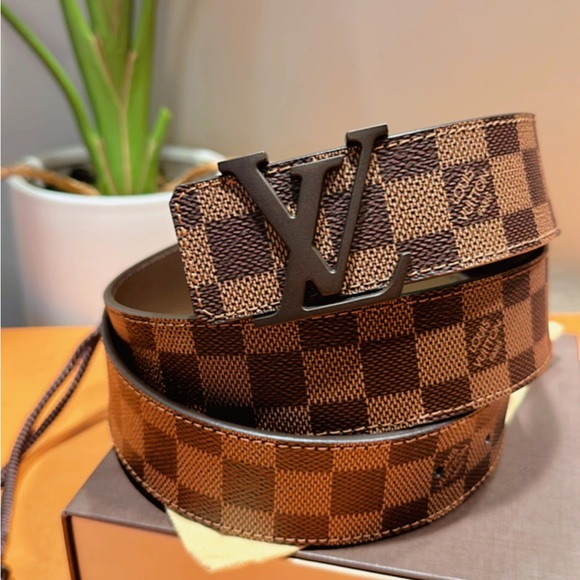 ๐ฏ% Authentic Louis Vuitton Damier Ebene Beltโจ
